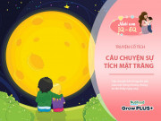 Nuôi con IQ EQ - Truyện cổ tích: Sự tích mặt trăng