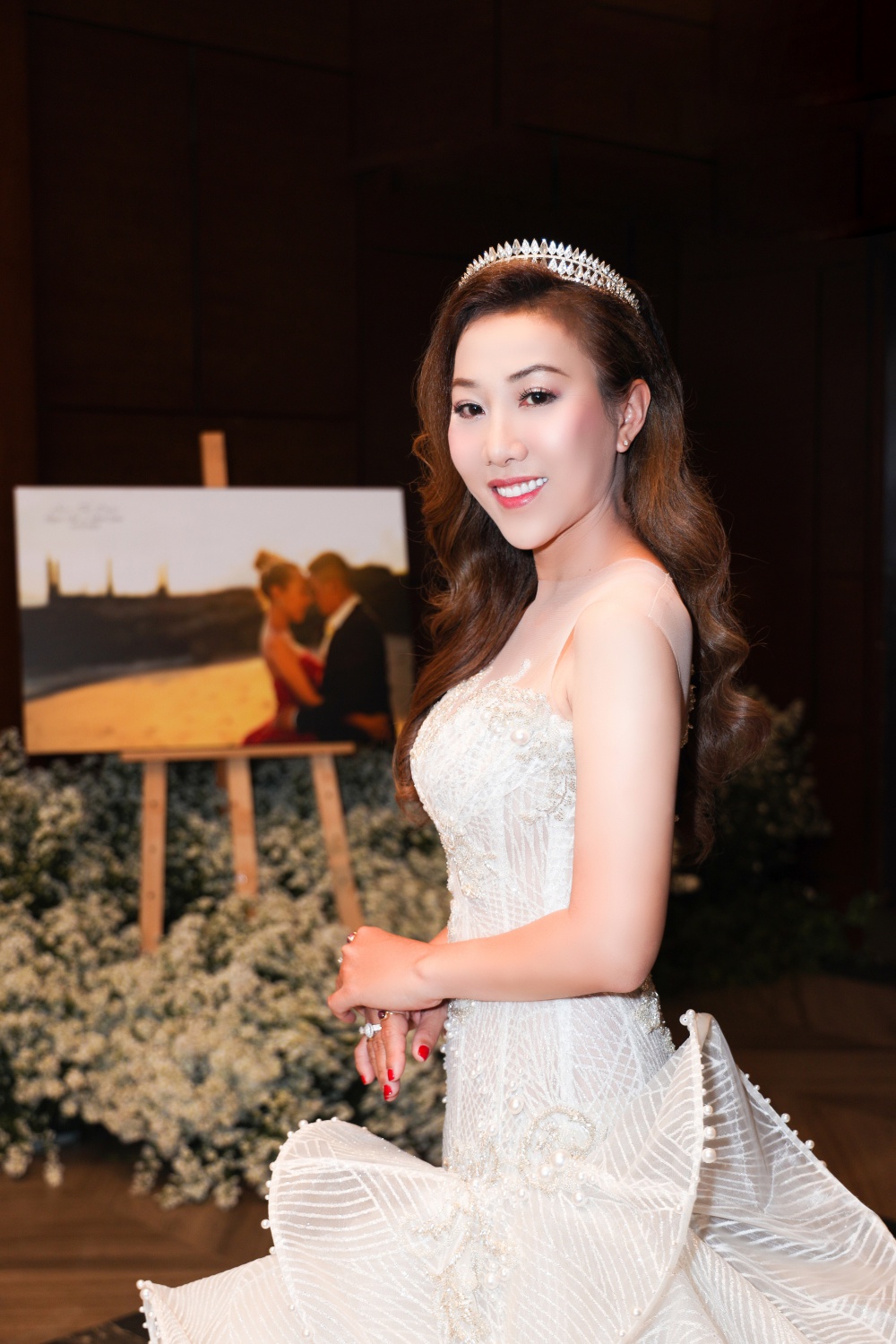 Ngọc Trần chia sẻ, cô thương tính cách “chịu thương chịu khó”, kiên nhẫn, đầy thấu hiểu của bạn đời.