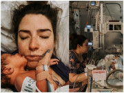 Bà bầu - Người mẹ suýt tử vong khi sinh con, chia sẻ bức hình đau lòng cảnh báo các bà bầu