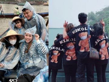 Hồng Đăng hiếm hoi khoe ảnh hạnh phúc bên vợ con, nhiều người chú ý ánh mắt của bà xã Anh Đào