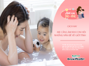 Nuôi con IQ EQ - Đang tắm thì con gái hỏi: "Sao chỗ của mẹ khác chỗ của con vậy?", câu trả lời của người mẹ rất đáng học hỏi