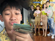 Thời trang - Được tổ chức chung sinh nhật với Lâm Bảo Châu, con trai Lệ Quyên mặc hàng hiệu trông như đồ bộ