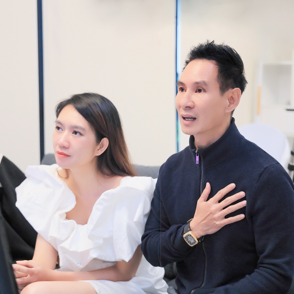 Minh Hà - vợ kiêm quản lý của Lý Hải lên tiếng phủ nhận thông tin sai lệch.