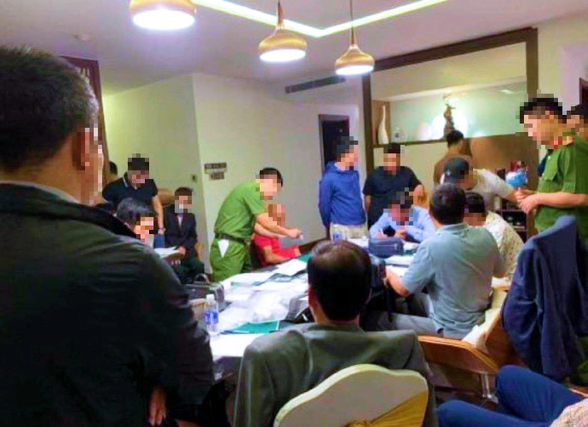 Vụ đánh bạc ở Vĩnh Phúc vừa qua gây xôn xao dư luận.