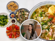 Bếp Eva - Cô giáo Tiếng Anh khoe những bữa ăn giản dị nhưng cực chỉn chu, chồng cứ đói là nhớ đến cơm vợ nấu