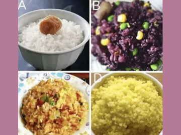 Trắc nghiệm tâm lý: Bạn muốn ăn bát cơm nào nhất?