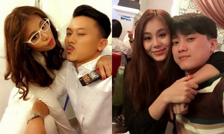 Nam Thư và Quách Ngọc Tuyên thời còn bên nhau.