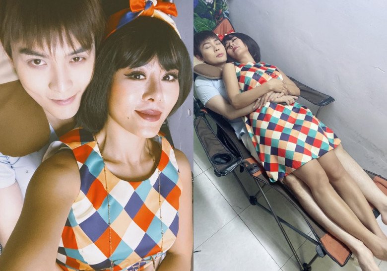 Cả 2 lộ ảnh nằm chung gây chú ý.