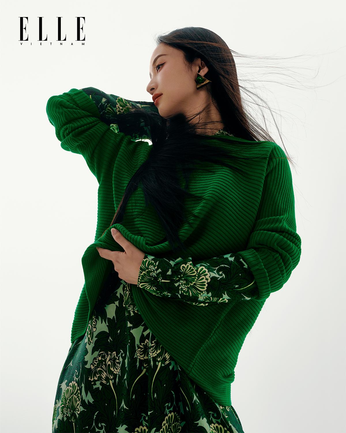 Jun Vũ hóa thân thành quý cô Italian thời thượng qua bản phối đầy tinh tế từ Weekend Max Mara.