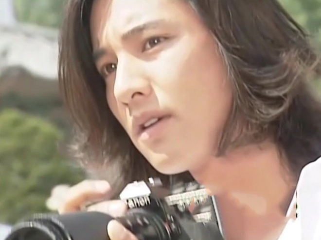 Won Bin còn trẻ măng khi đóng Kwangki.