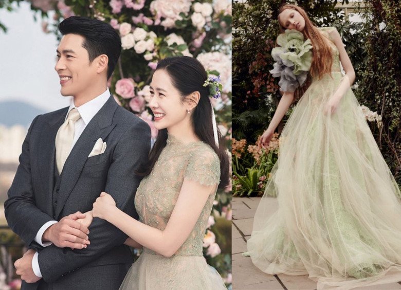 Mặc đồn thổi ly hôn, Son Ye Jin tung ảnh chưa từng công bố bên Hyun Bin, mặc váy cưới đẹp diễm lệ - 9