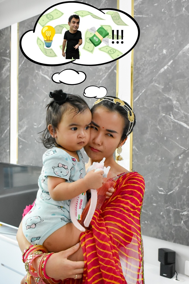 Sao Việt 24h: Võ Hạ Trâm cùng con gái lai làm mọi amp;#34;thủ đoạnamp;#34; để được chồng Ấn Độ cho 5 tỷ, dân mạng cười xỉu - 6