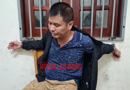 Đối tượng Yang Zhong Wu bị các lực lượng của Công an tỉnh Gia Lai bắt giữ