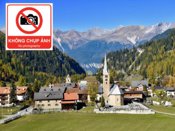 Bất ngờ ngôi làng ở Thụy Sĩ cấm khách du lịch chụp ảnh vì… quá đẹp