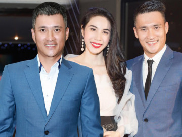 Vắng mặt Thủy Tiên, Công Vinh lẻ bóng dự thảm đỏ, gây bất ngờ với ngoại hình như già thêm chục tuổi