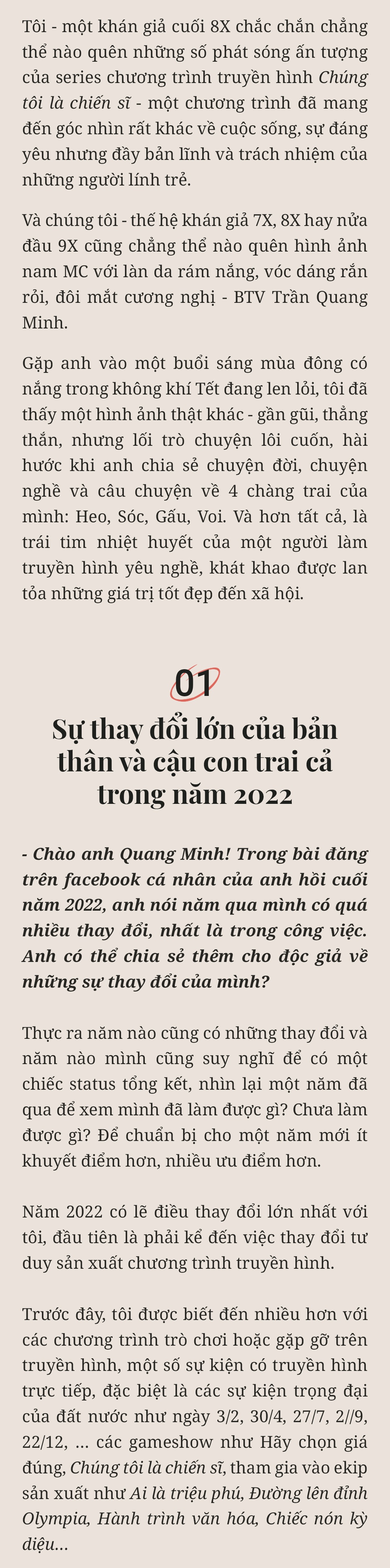 MC Trần Quang Minh: amp;#34;Nếu mừng tuổi ít, các con thấy buồn một thì mình tủi thân mườiamp;#34; - 4