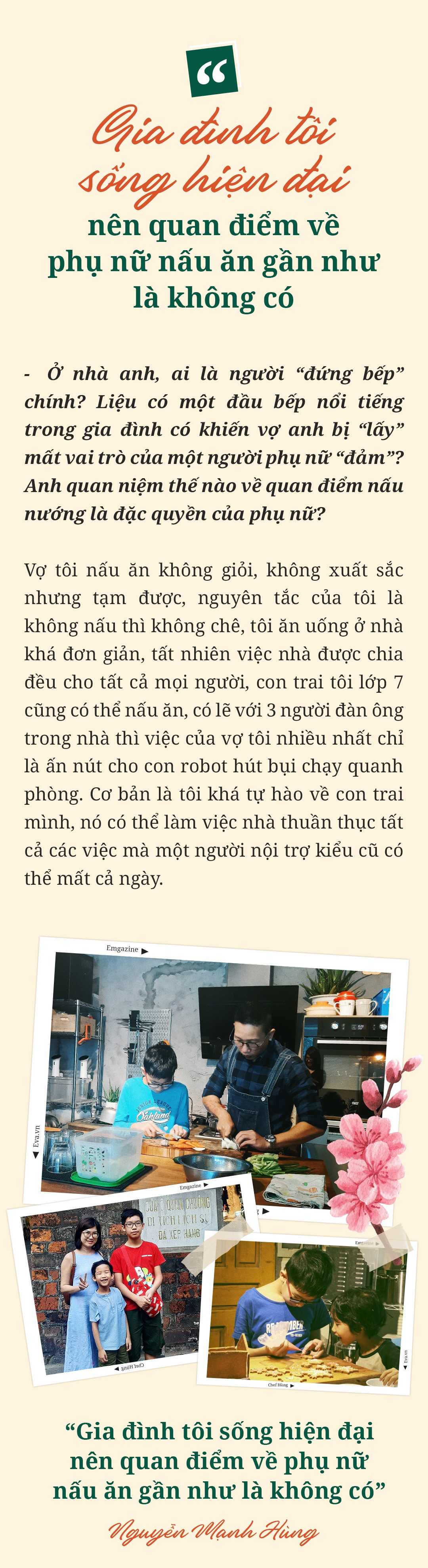 Đầu bếp Nguyễn Mạnh Hùng: amp;#34;Dùng công thức 50-50 để đón 1 cái Tết đỡ hành xácamp;#34; - 12