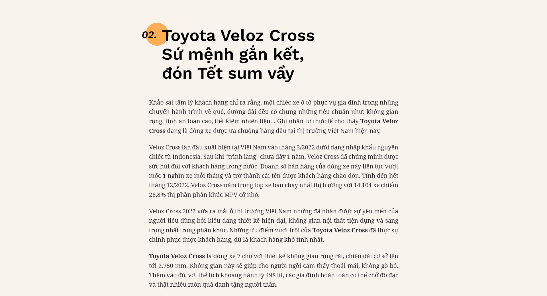 Cùng Toyota Veloz Cross đón Tết sum vầy - 7