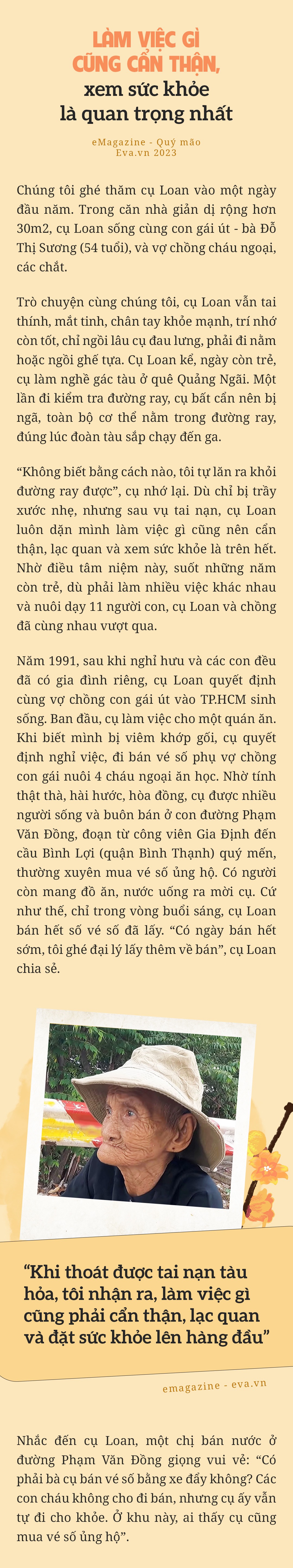 Cụ bà tuổi Mão sống hơn 96 năm chỉ vào viện một lần duy nhất nhờ duy trì thói quen ai cũng học theo được - 4