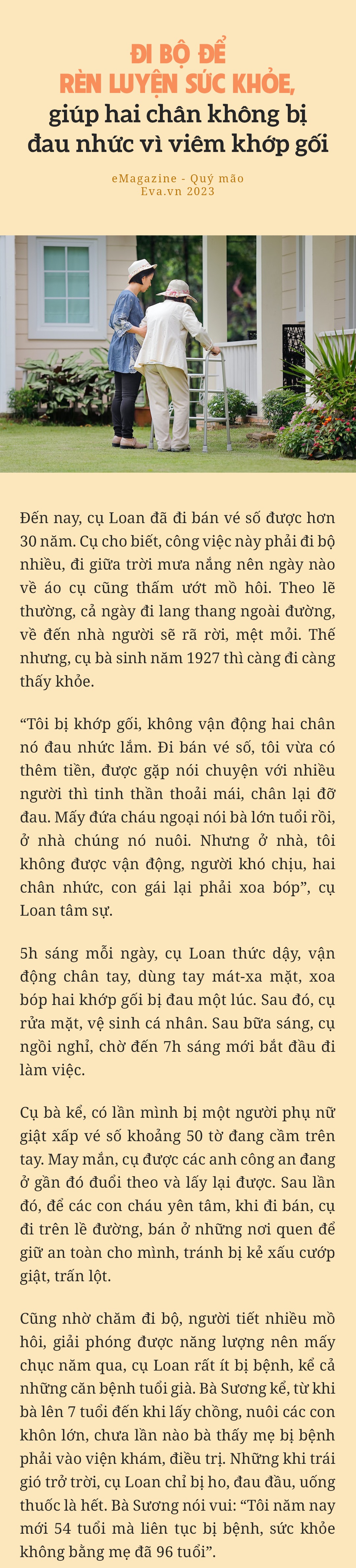 Cụ bà tuổi Mão sống hơn 96 năm chỉ vào viện một lần duy nhất nhờ duy trì thói quen ai cũng học theo được - 6