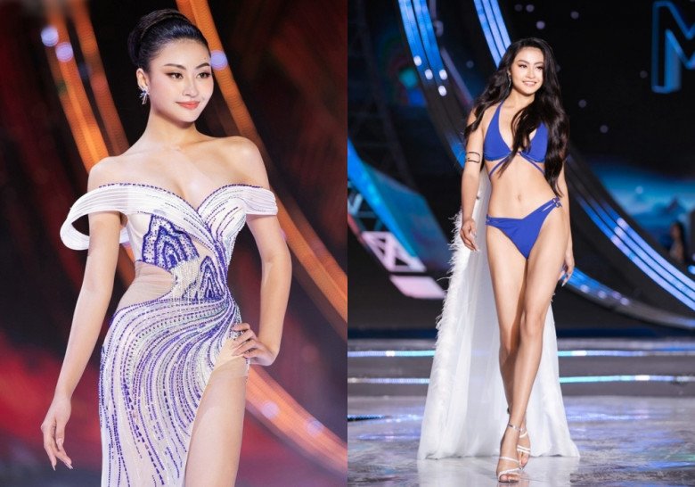 Nhan sắc Tân Hoa hậu tỏa sáng sau các vòng thi.