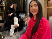 Thời trang - Hoa hậu Bùi Quỳnh Hoa hết "ở ẩn" trên MXH, ăn mặc sang chảnh át Hoa hậu Hàn