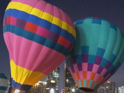 Lifestyle - Nghỉ Tết Dương lịch, người dân hào hứng đi xem khinh khí cầu