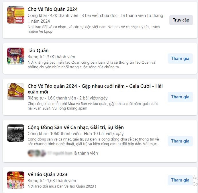 Táo quân 2024 vừa khởi động đã nhộn nhịp thị trường vé chợ đen.