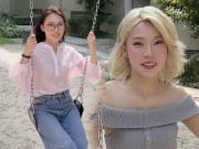 Làm đẹp - MC "gái ngoan" của VTV bất ngờ nhuộm tóc bạch kim, phản ứng của mẹ ruột đáng chú ý