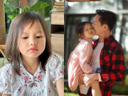 Giải trí - Bé Bồ Câu nhà Phan Như Thảo phụng phịu được bố đại gia "hầu hạ", diện mạo 8 tuổi xinh xắn bất ngờ