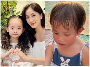 Những bà mẹ đình đám showbiz Việt tạo 1001 kiểu tóc đẹp cho con gái, riêng Hồ Ngọc Hà luôn để tự nhiên là có lý do