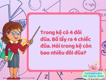 Thử tài trí thông minh logic Toán học qua 10 câu đố vui dành cho trẻ tiểu học