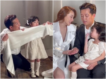 Sao Việt 24h: Lộ thêm ảnh cận mặt con gái Trường Giang - Nhã Phương, dung mạo ngày càng trưởng thành và chuẩn mỹ nhân nhí