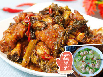 Hôm nay nấu gì: Thực đơn 3 món đơn giản mà ngon