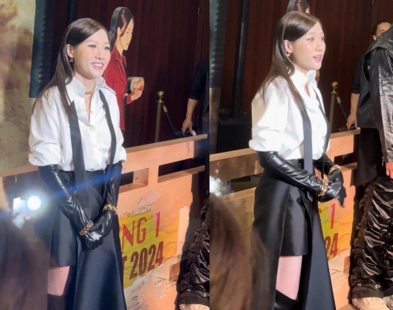 Vì hành động từ phía ê-kíp, Uyển Ân bị mắng vốn ngay khi đang chụp ảnh tại sự kiện.