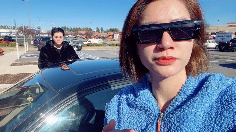 Đến Mỹ từ cuối năm 2023, Trang Trần cho biết bản thân dư giả kinh tế.