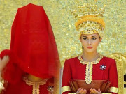 Làm đẹp - Nhan sắc cô gái cưới Hoàng tử Brunei: Vén chiếc khăn che, lộ gương mặt làm công chúng choáng ngợp