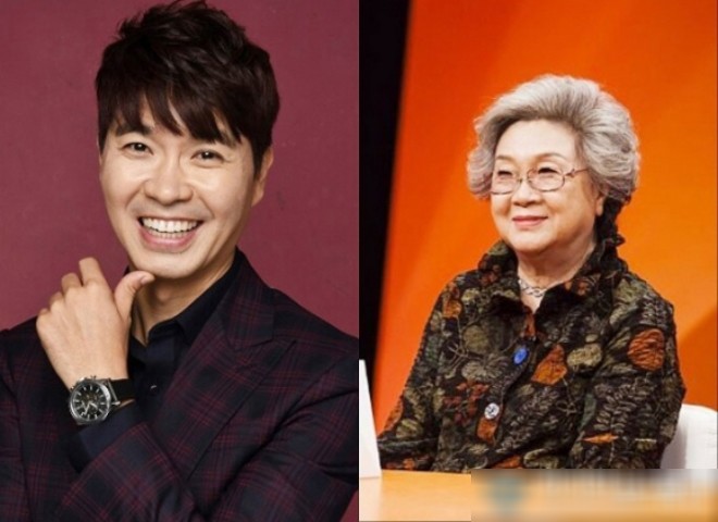 Mẹ của Park Soo Hong từng cùng anh tham gia show giải trí.