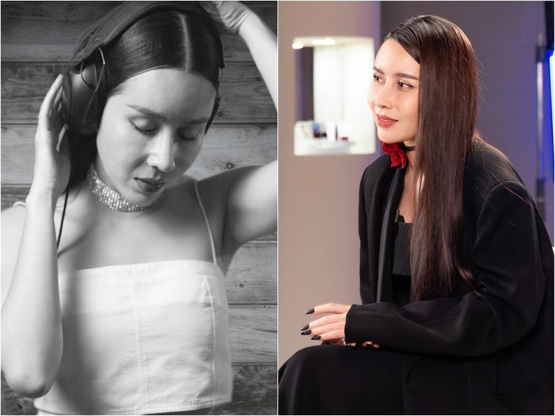 Trong quá trình tham gia chương trình, 2 con gái của Lưu Hương Giang cũng xuất hiện trong các buổi tập của mẹ nhưng nữ ca sĩ không hề nhắc đến người bạn đời.
