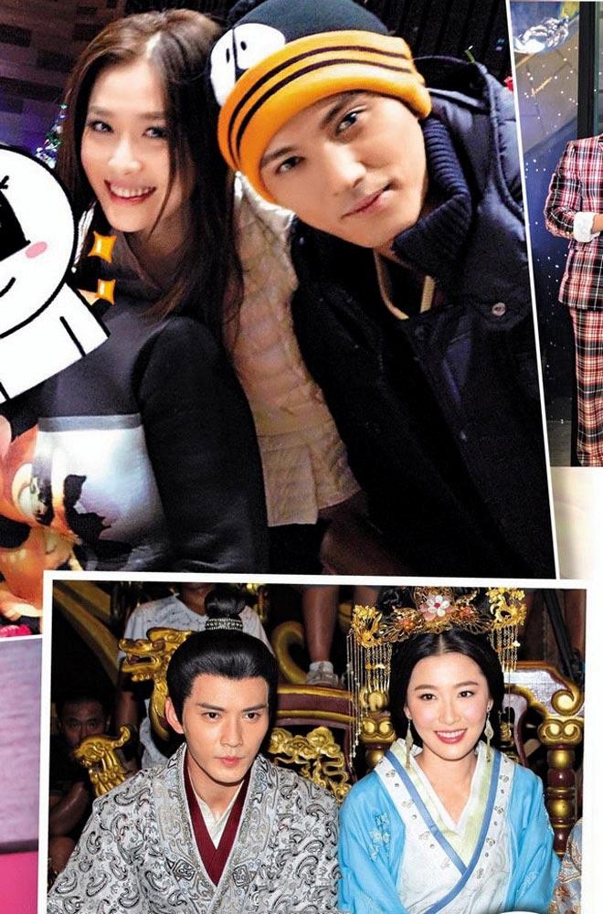 Châu Lệ Kỳ yêu Từ Chính Hy và được báo chí ca ngợi là đẹp đôi.