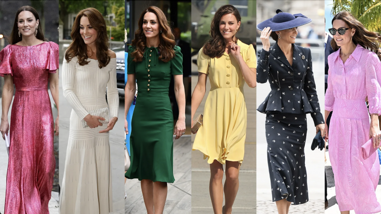 Đếm không xuể những bộ cánh khiến cánh truyền thông phải dành lời khen cho Kate Middleton, từng bước chứng minh vương phi là hình mẫu thời trang lý tưởng cho những ai yêu thích sự sang trọng, quý phái.