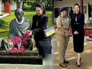 Jennifer Phạm xứng danh cao thủ mặc đẹp, U40 mặc kín bưng nhưng gây thót tim vì đường xẻ hiểm hóc vòng 1