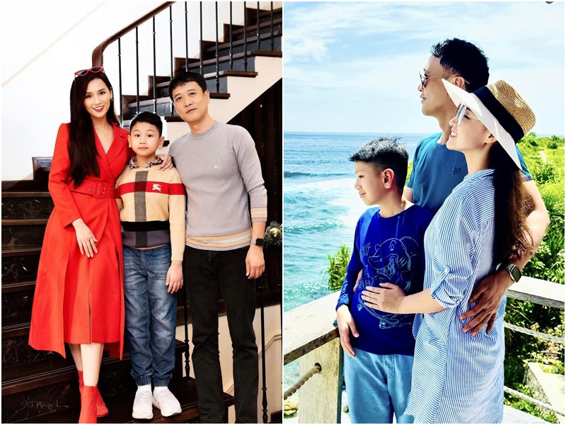 Trên Facebook, Lã Thanh Huyền đã đăng tải những story khoe khéo về cuộc sống hôn nhân hạnh phúc bên con trai và chồng doanh nhân. Theo đó, nữ diễn viên chia sẻ đã được con trai và chồng thay nhau nấu cho ăn vô cùng vui vẻ.
