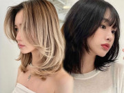 Làm đẹp - Quên tóc tỉa Hàn Quốc đi, "Kitty Cut" kiểu gái Tây mới là mốt tóc nên diện Tết Nguyên đán