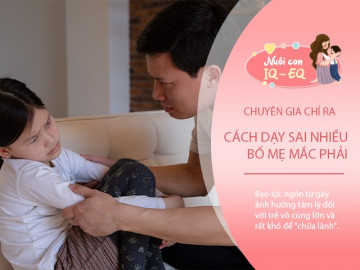 Không phải đòn roi, đây mới là kiểu phạt con tai hại nhất mà nhiều bố mẹ Việt đang áp dụng