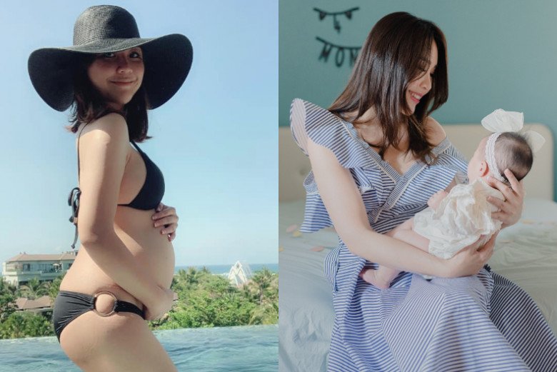 Người mẹ đã giảm cân thành công sau 3 lần sinh nở.