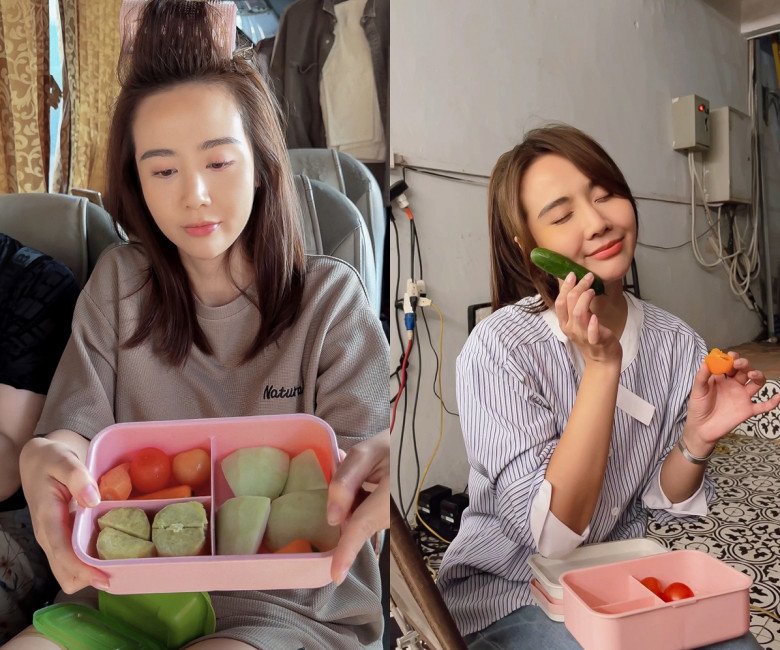 Lý do được Phan Minh Huyền đưa ra là bởi khi lên phim muốn hình ảnh của mình được đẹp thì gương mặt phải… siêu nhỏ, và như vậy thì cần phải “diệt mỡ”, gầy hơn.