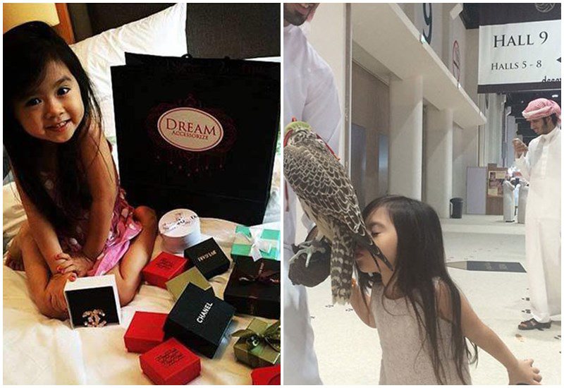 Breanna Youn được nhiều thương gia giàu có ở xứ sở Dubai tặng những món quà trị giá hàng trăm ngàn bảng Anh như xe hơi Rolls Royce, túi xách Louis Vuitton, quần áo hiệu Chanel hay trang sức Tiffani.
