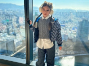 Yêu con - Siêu mẫu Hà Anh nói lý do cho con gái lai Tây mặc quần áo nhiều màu sắc, có cả màu xanh của bé trai