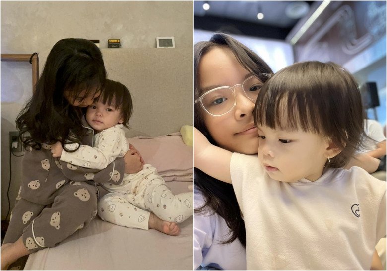  Phạm Quỳnh Anh tự hào về cô con gái hơn 1 tuổi giỏi giang.